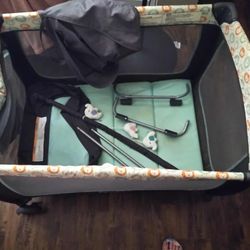 Play Pin And Car Seat For Sale