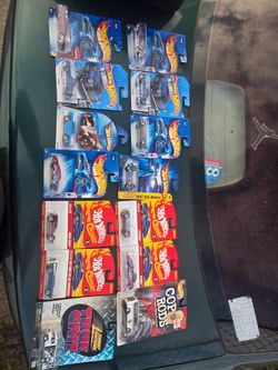 Hot Wheels Die-Cast Car Collection Lot