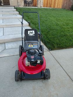 Yard machine gas lawnmower