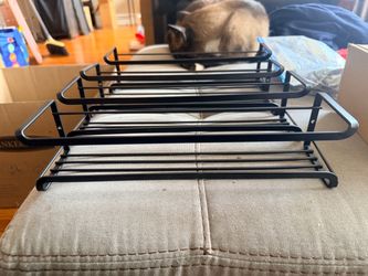 2 Sets Wall-Mounted Spice Racks - 8 Racks Total - $25