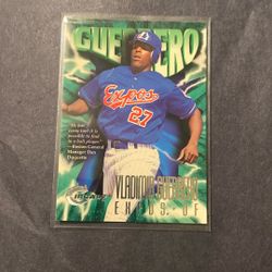 Vladimir Guerrero Rookie 1997 Fleer #313