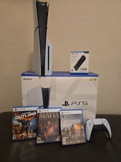 Playstation 5 Slim disc edition 3 terabyte hard drive.