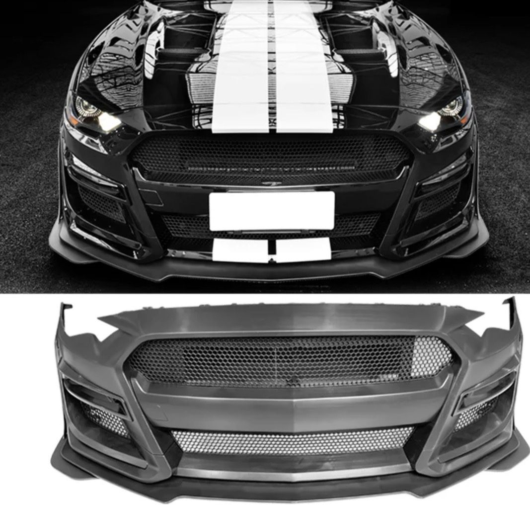 Ford Mustang Front Bumper Shelby Style Fit Any Mustang 2018 2019 2020 2021 2022 2023