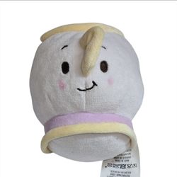 Disney Store Parks Beauty & The Beast Chip Ufufy Plush 4 1/2" Mini Kawaii Cute