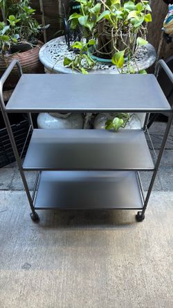 3 shelf utility cart