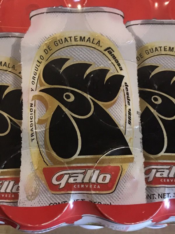 Six pack Gallo de Guatemala