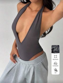 Gray Bodysuit