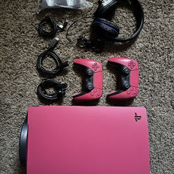 PS5 Digital (first edition) with Accessories