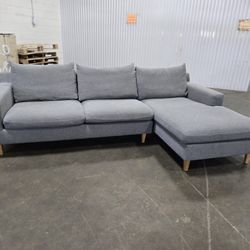 *Same Day Delivery Available!* 
Grey Chaise Sectional