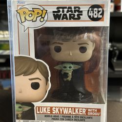 Funko Pop Star Wars Luke Skywalker & Grogu 