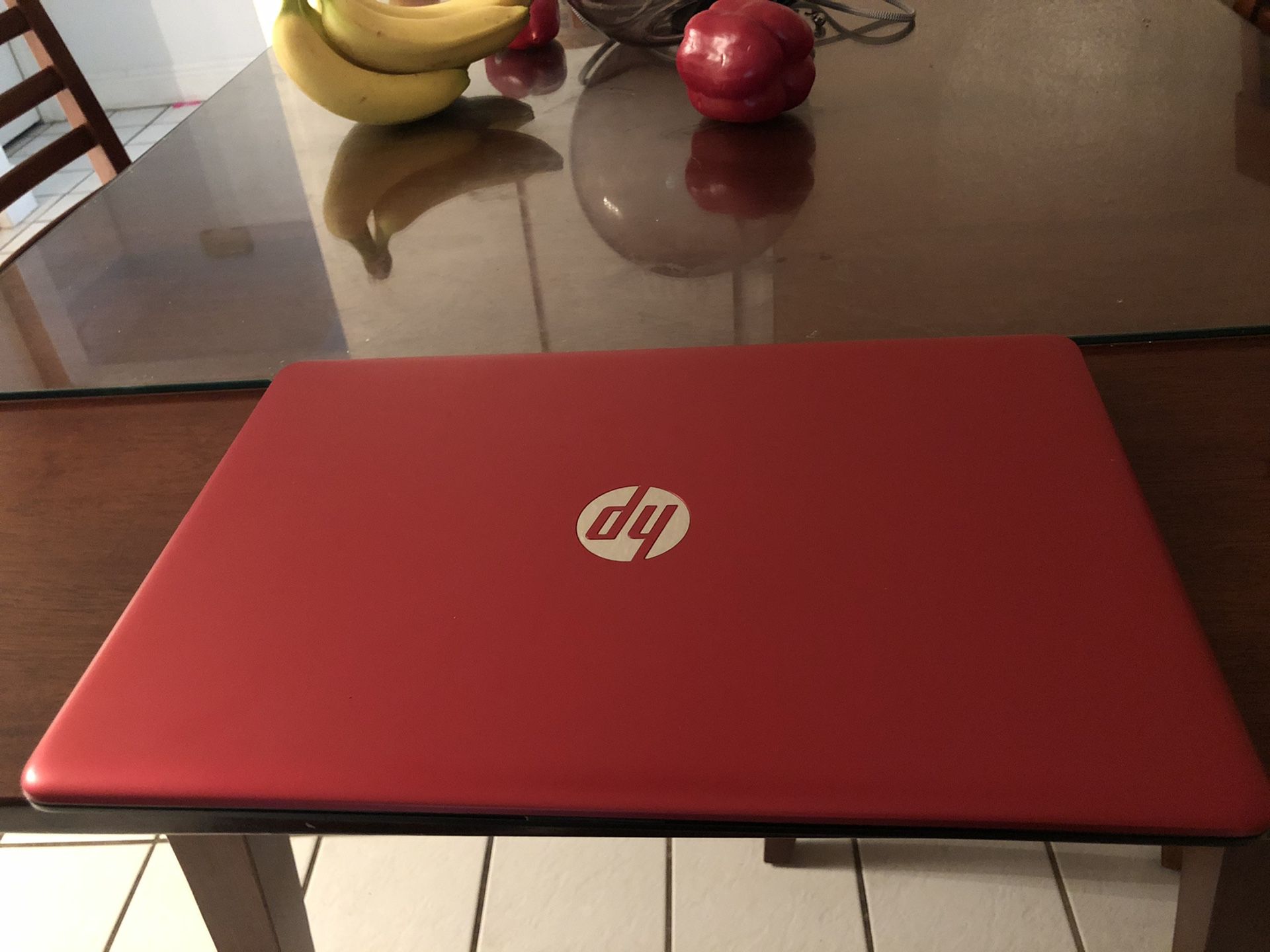 Hp Laptop Window 10 ( Red)