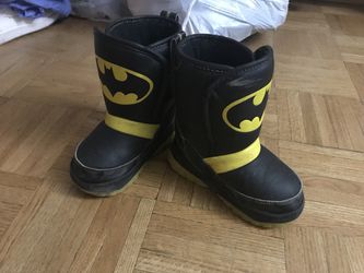Boys light up Batman boots
