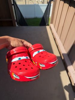 Kids Lightning McQueen Crocs Clogs
