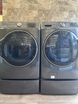 Washer and dryer big capacity laundry