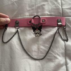 Kuromi Choker 3 Chained
