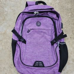 Purple Backpack