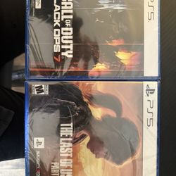 Black Op7 And The Last Of Us Part 1 Ps5 
