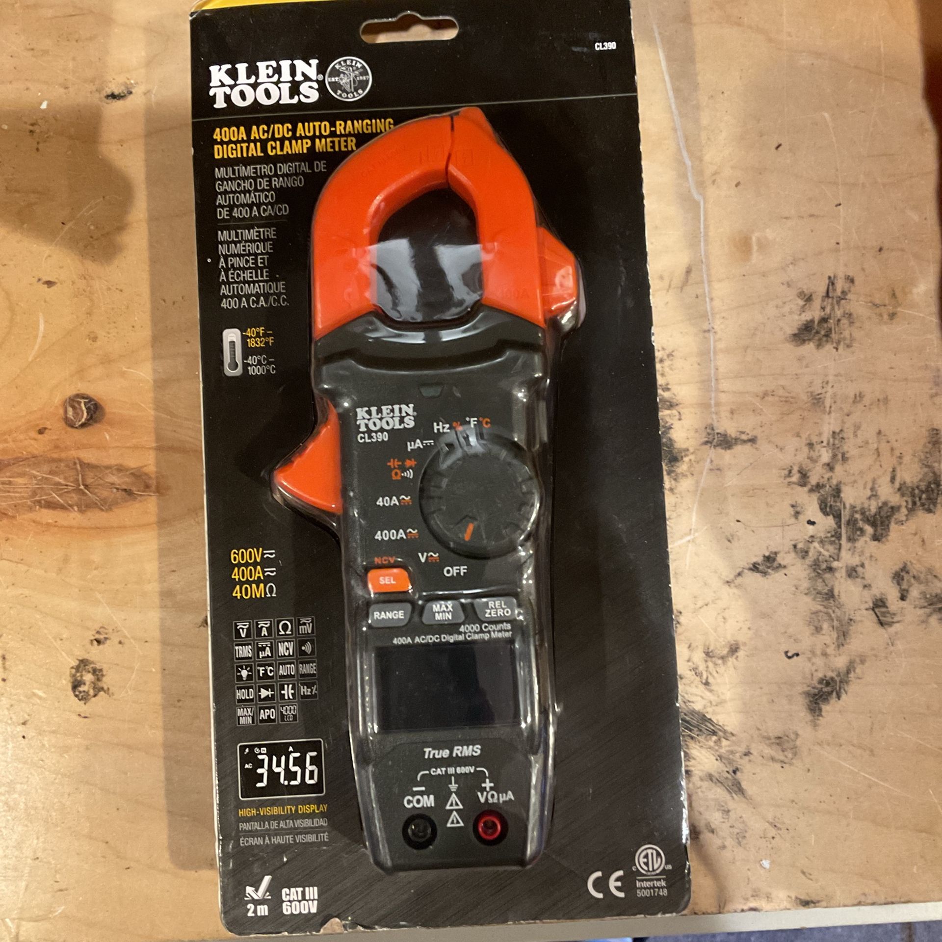 Klein Tools Digital Clan Meter