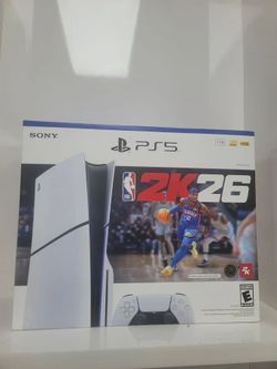  Sony PlayStation 5 Slim Digital Edition 2K26 BASKETBALL  (Brand New) – PS5 Gaming Console Starting from $649 or Just $1 Down! 