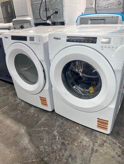 Whirlpool 4.3 washer and dryer