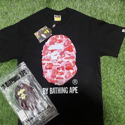 Bape pink camo