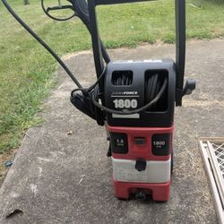 Power Force 1800 Power Washer 
