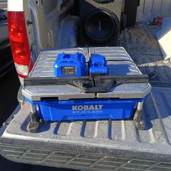 Tile Saw Battery Operated