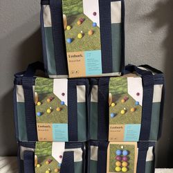 100mm Resin Bocce Ball Set - Embark™: Lawn Target Toss for 2-4 Players