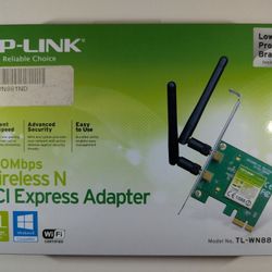 TP-LINK Wireless N PCI Express Adapter Wi-Fi Card