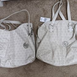 New With Tags Michael Kors Weekender Luggage Set Purse Tote Handbag 