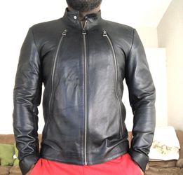 Leather jacket