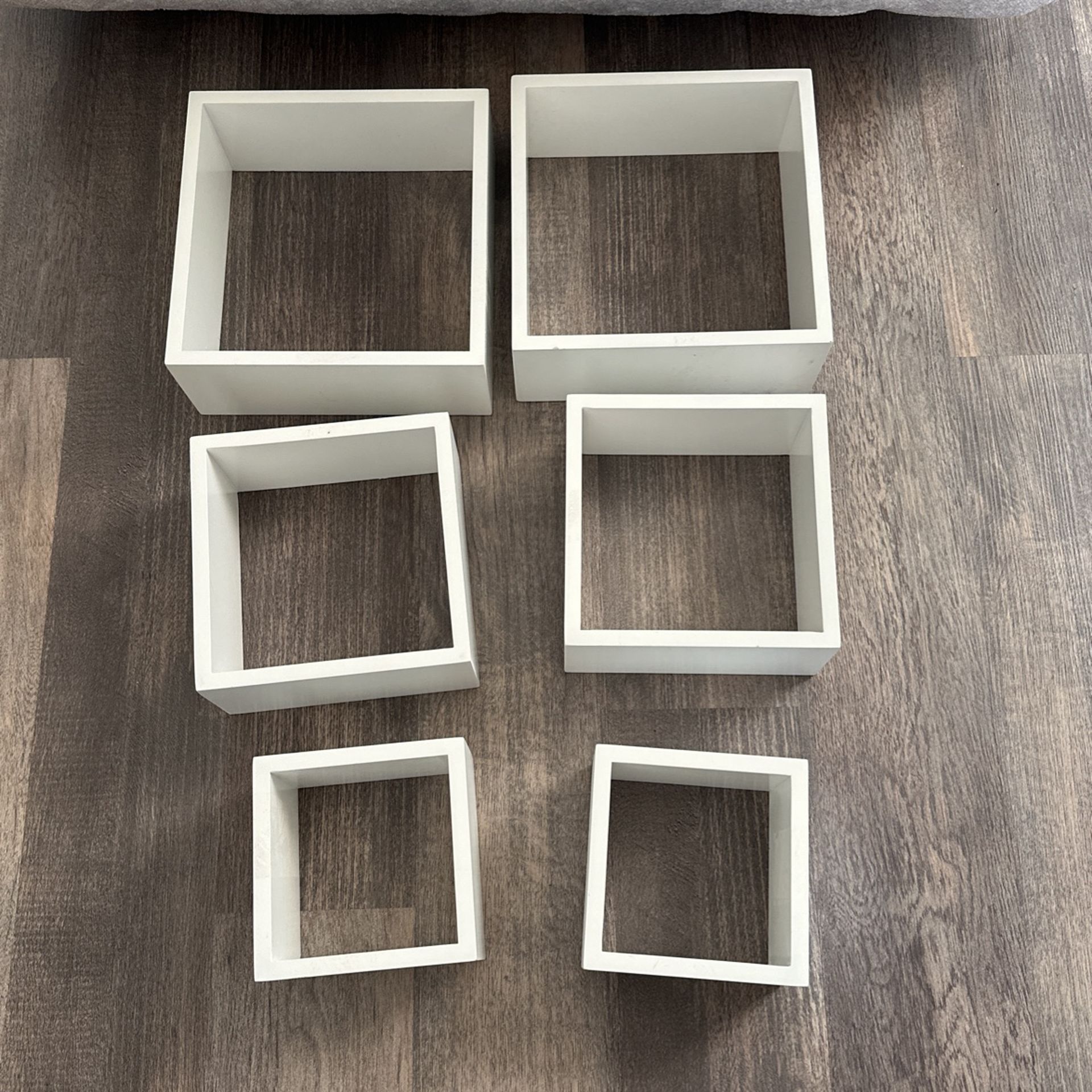 Wall boxes set of 6