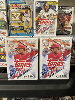 Topps Baseball 2021 Series 1 Blasters (2)