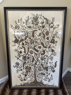 Tree of Life, Silver 1 Wall Art