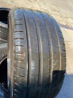 19” one used tire 275/35R19 100Y Pirelli Tun flat