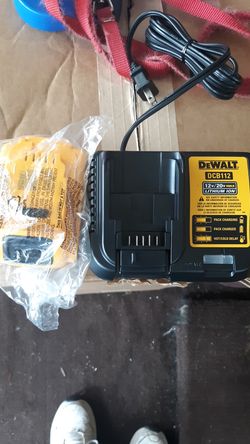 Brand new Dewalt 20 volt battery and charger