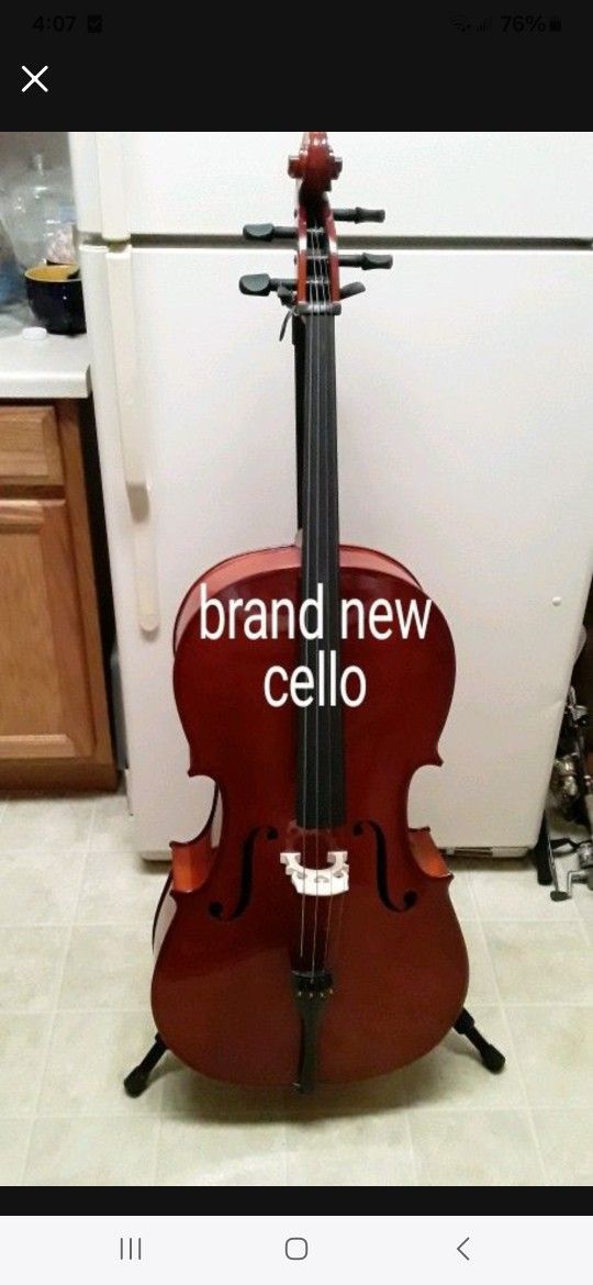 Brand New Maple Wood Cello