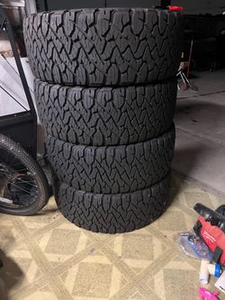 Tires for sale “Basically New” bought them a month ago. Traded in car for new one , selling the tires.