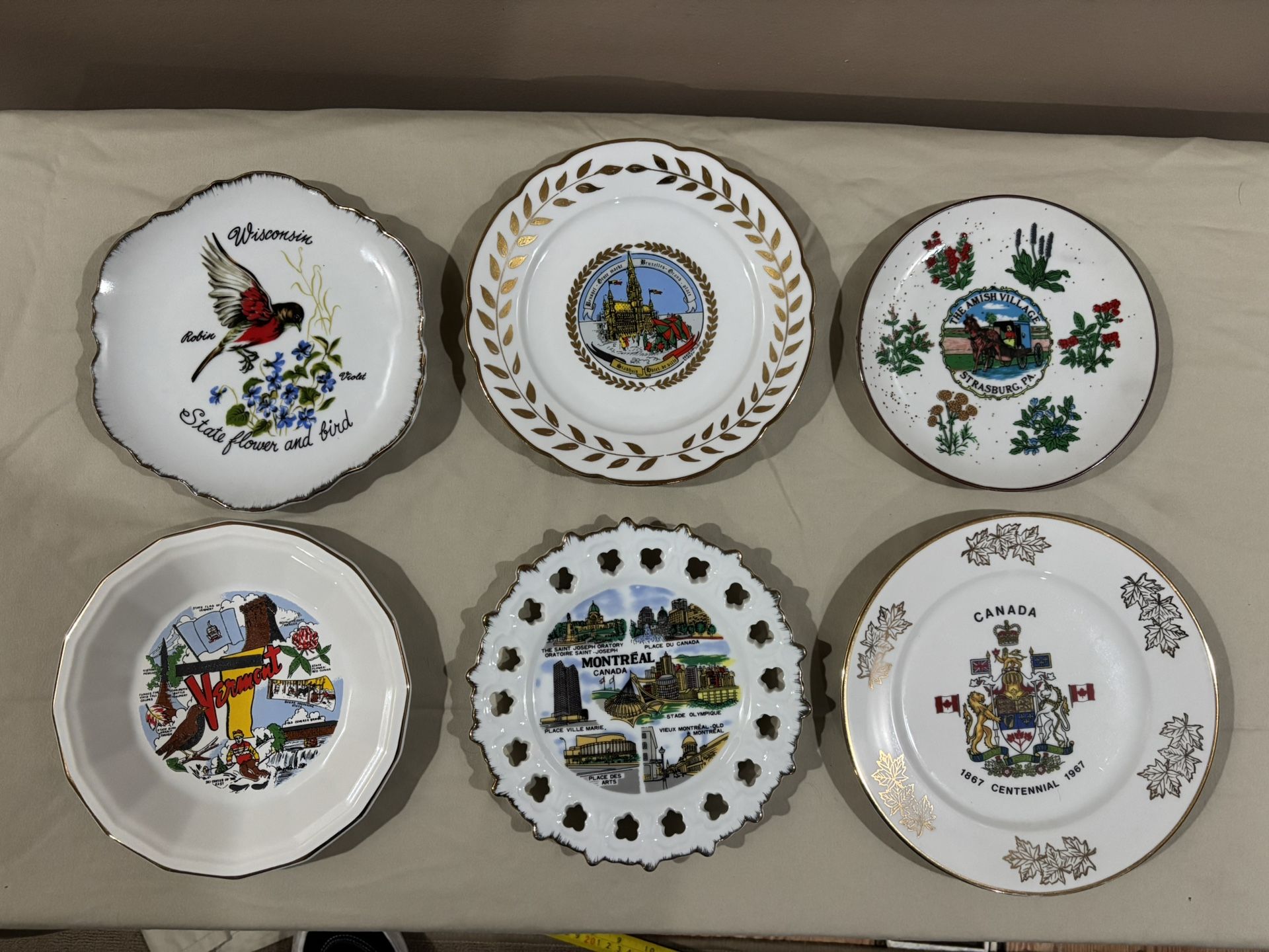 State Plates 9 Total 