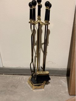 fireplace tool set