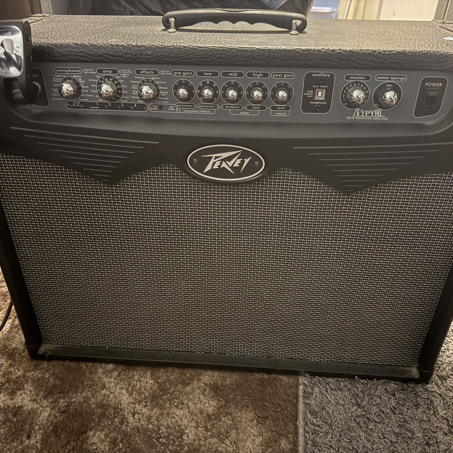peavy 100 watt guitar Vypyr amp