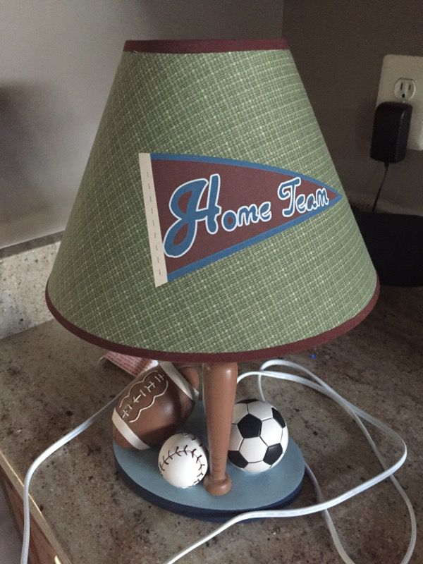Lamp sports theme