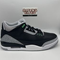 Jordan 3 Retro Green Glow Sz. 12