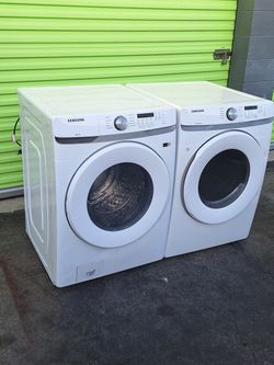 Washer And Gas Dryer Set Good Conditions 3 Months Warranty Delivered Available