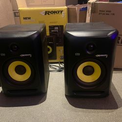 KRK Rokit 6 G3 Studio Monitors (Pair) – $140 – Moving Sale