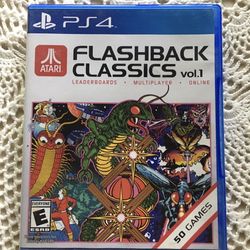 ATARI FLASHBACK CLASSICS VOL 1, 50 Games SONY PlayStation 4 PS4 (Good condition) PICK UP IN CORNELIUS
