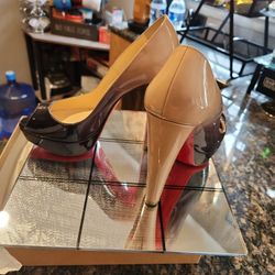 Louboutin Multicolor Platform Heels