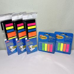 New! Neon Page Flags - 5 Packs