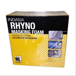Indasa Rhyno Masking Foam Tape 13mm x 54 3/5 yards For Auto Body & Paint Door Jambs
