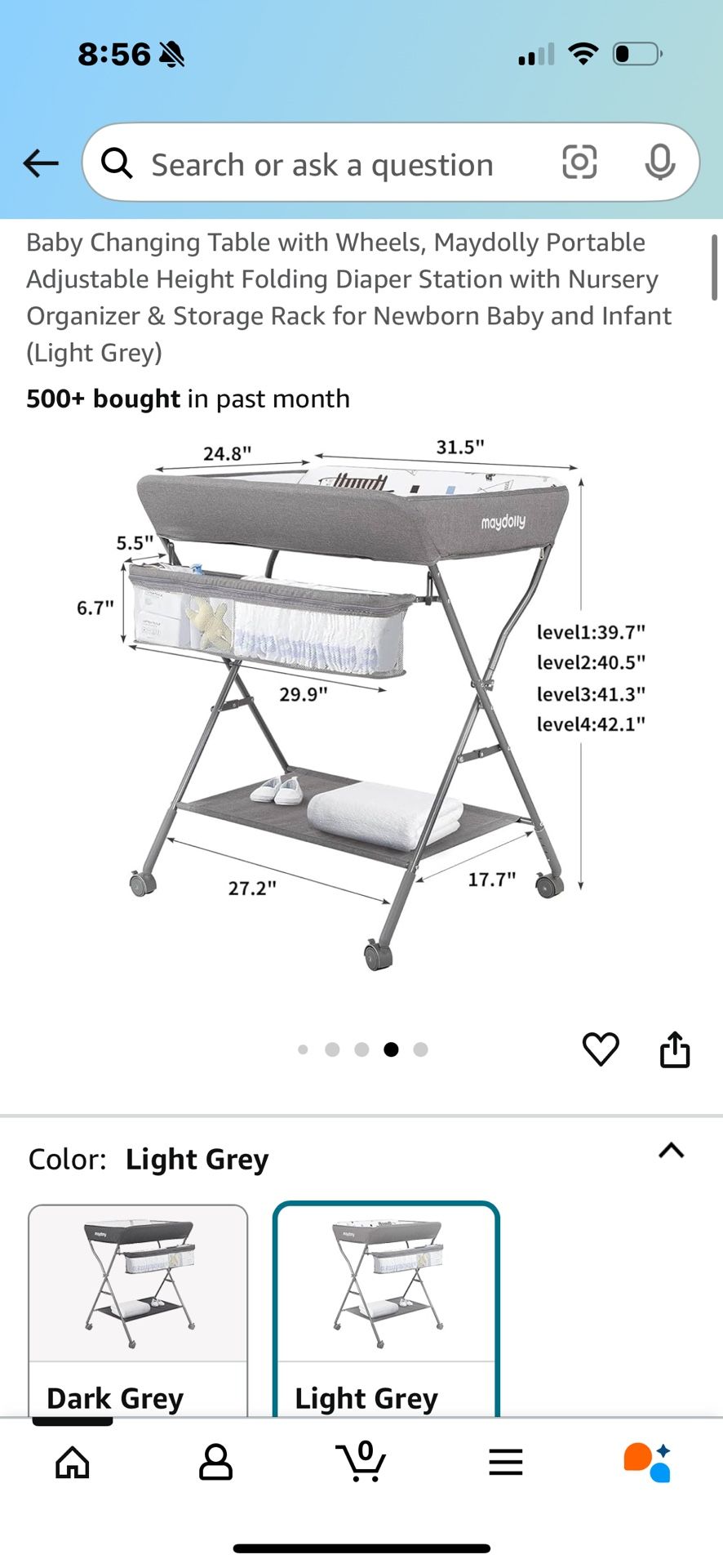 Baby Changing Table